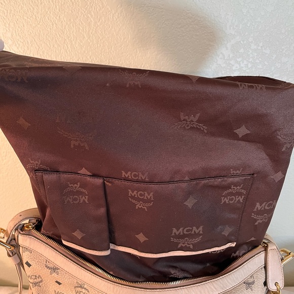 MCM TAN HOBO BAG - Picture 7 of 8